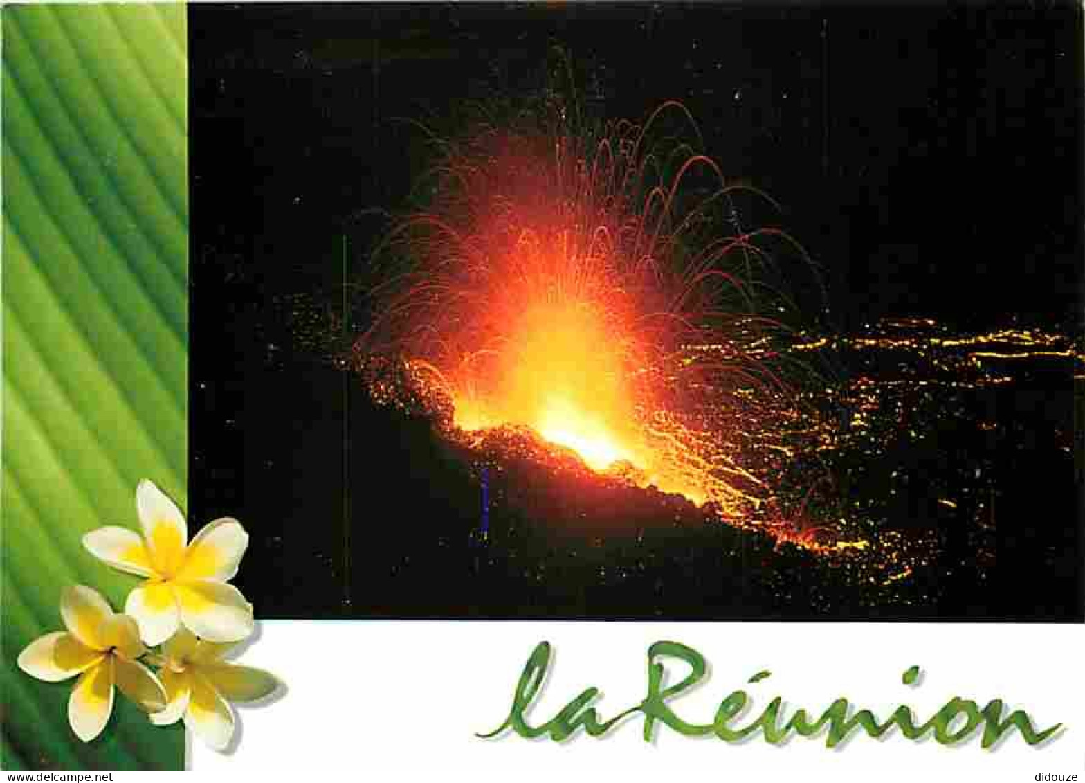 Ile De La Réunion - Piton De La Fournaise - Eruption Volcanique - CPM - Voir Scans Recto-Verso - Autres & Non Classés
