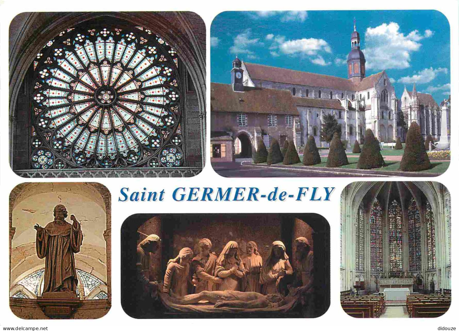 60 - Saint Germer De Fly - La Sainte Chapelle - Multivues - Art Religieux - CPM - Voir Scans Recto-Verso - Sonstige & Ohne Zuordnung