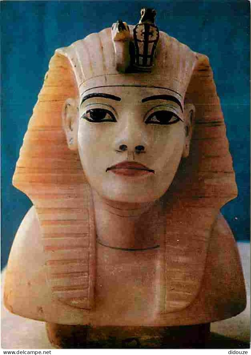 Art - Antiquités - Die Meister - Der Schatz Des Tut Ench Amun - Bildnis Des Konigs - CPM - Voir Scans Recto-Verso - Ancient World