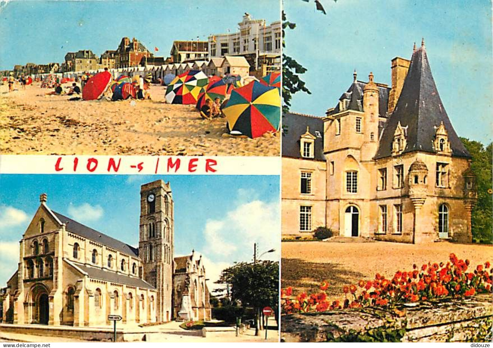 14 - Lion Sur Mer - Multivues - Scènes De Plage - CPM - Etat Pli Visible - Voir Scans Recto-Verso - Other & Unclassified