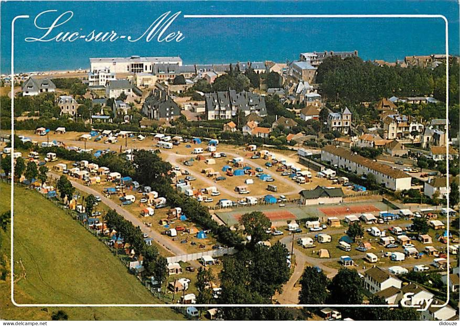 14 - Luc Sur Mer - Vue Aérienne Du Camping Et Du Casino - CPM - Voir Scans Recto-Verso - Luc Sur Mer