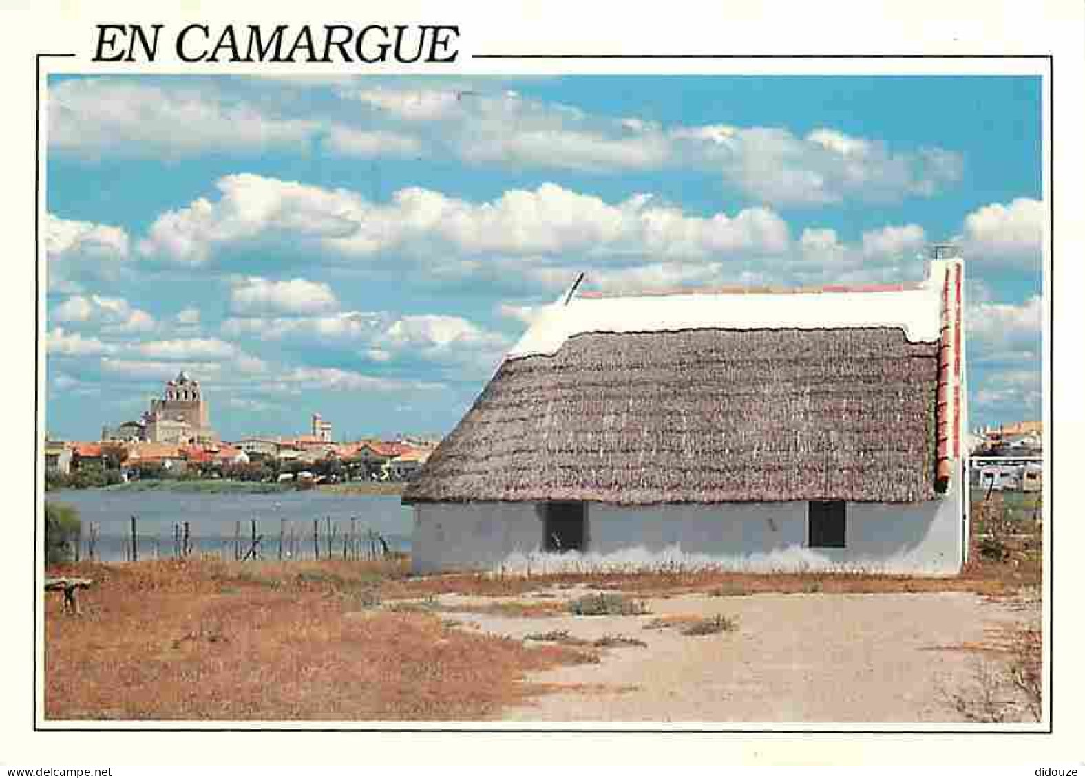 13 - Les Saintes Maries De La Mer - Mas Camarguais - Cabane De Gardian - CPM - Voir Scans Recto-Verso - Saintes Maries De La Mer