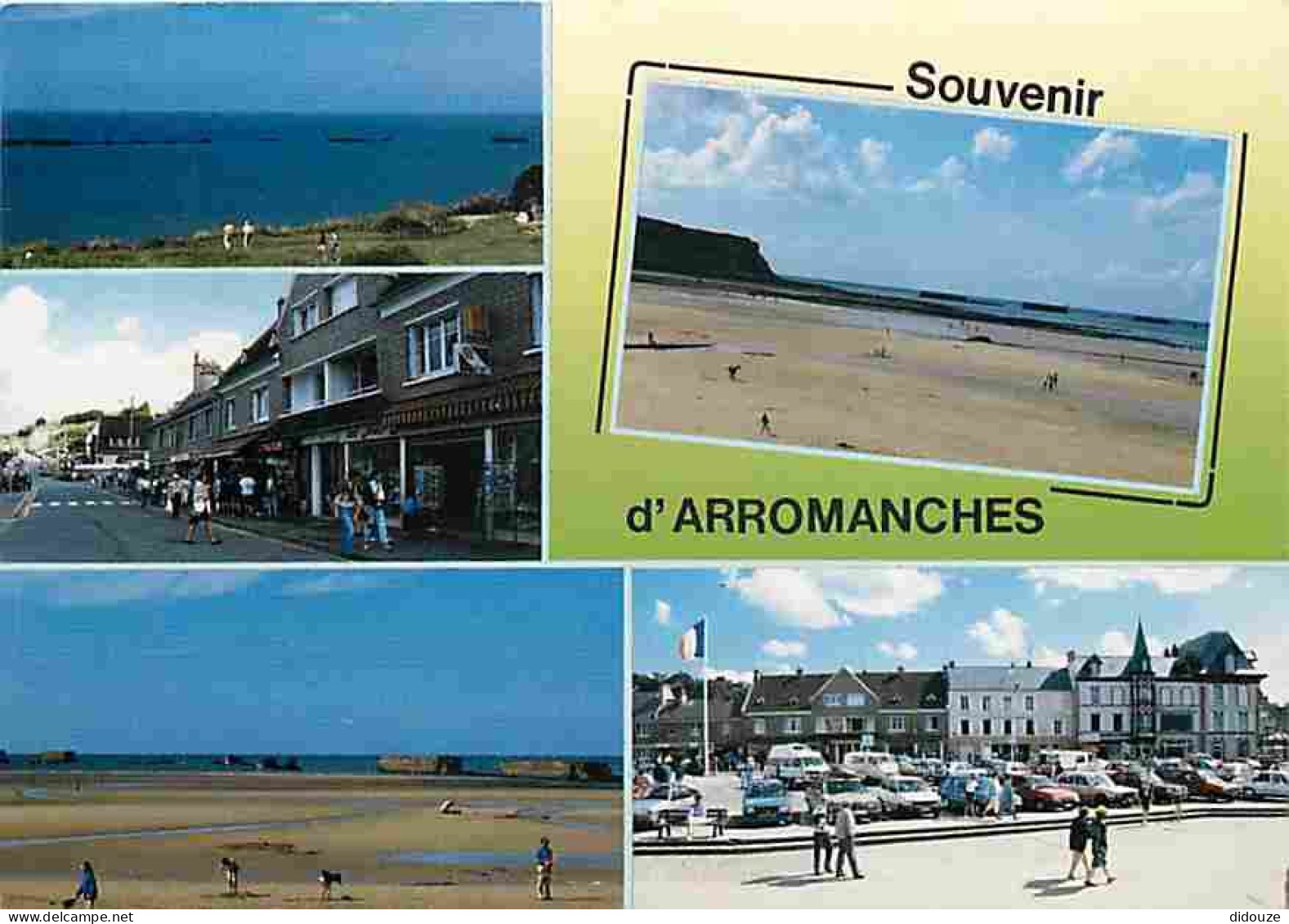 14 - Arromanches - Multivues - Automobiles - Flamme Postale - CPM - Voir Scans Recto-Verso - Arromanches