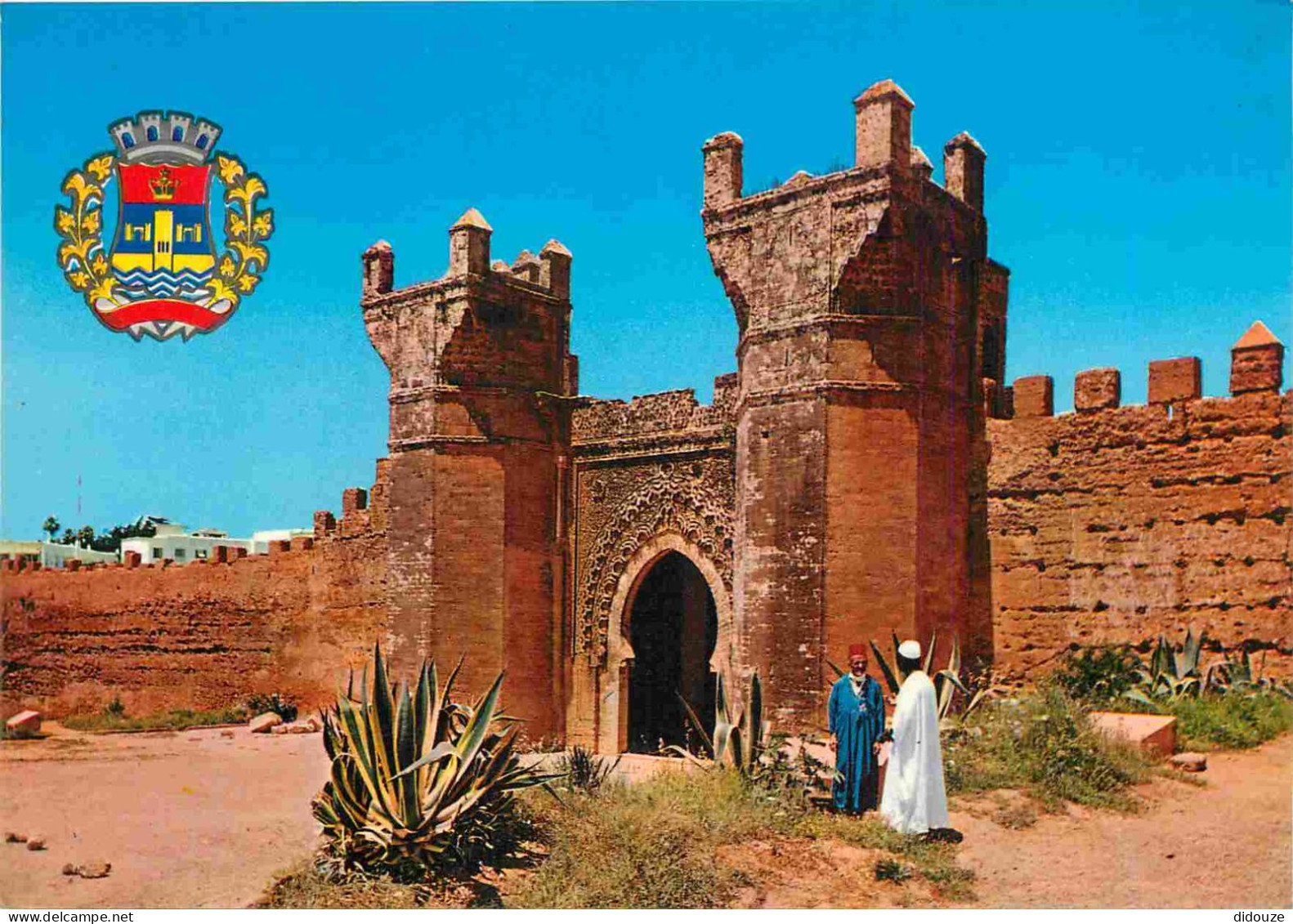 Maroc - Rabat - Bab Chellah - Porte De Chellah - Blasons - CPM - Voir Scans Recto-Verso - Rabat