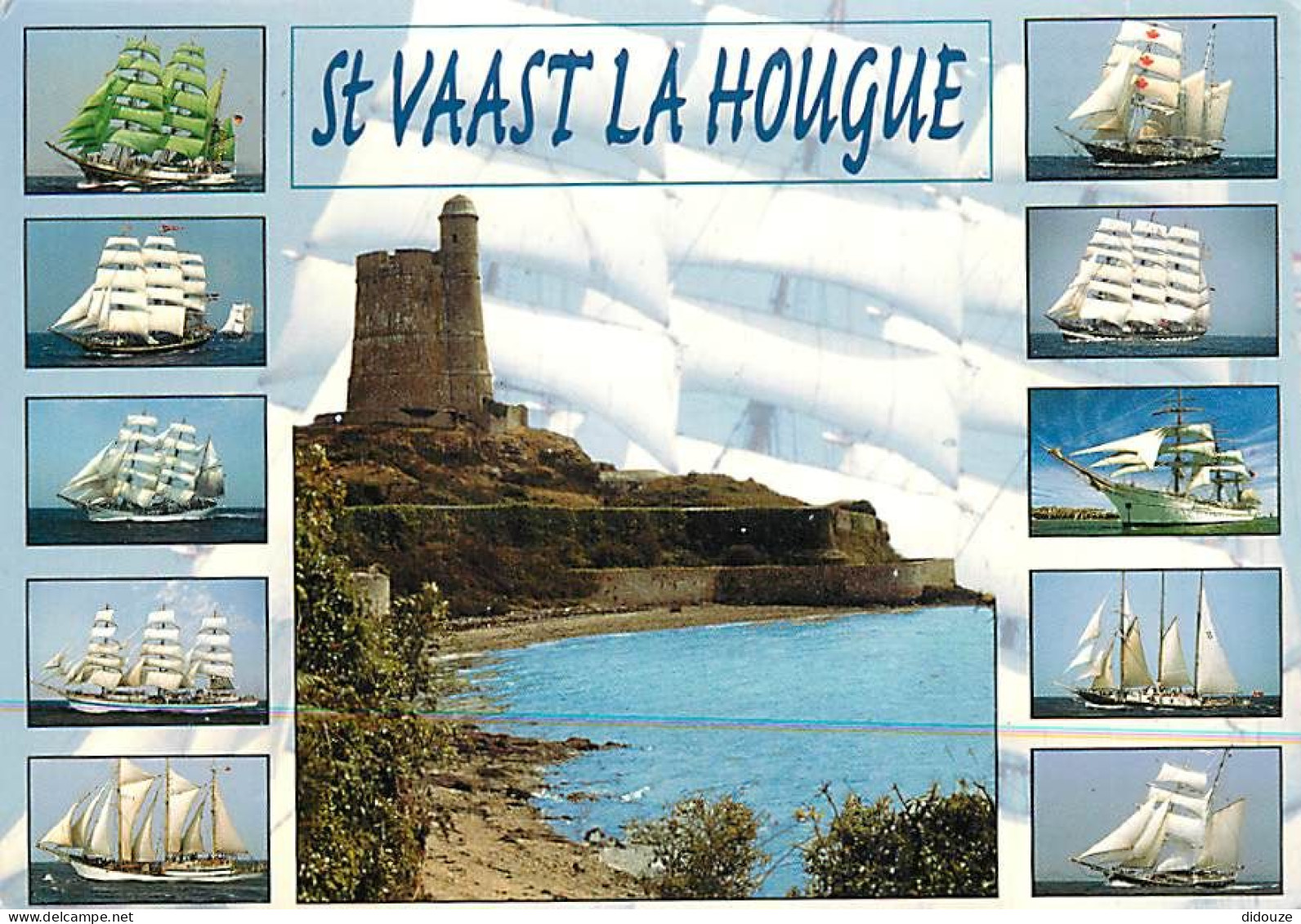 50 - Saint Vaast La Hougue - Multivues - CPM - Voir Scans Recto-Verso - Saint Vaast La Hougue