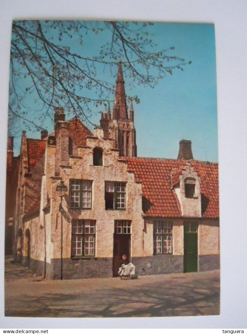 Brugge Bruges Walplaats Kantwerkster Edit Le Berrurier 514 (703) - Brugge