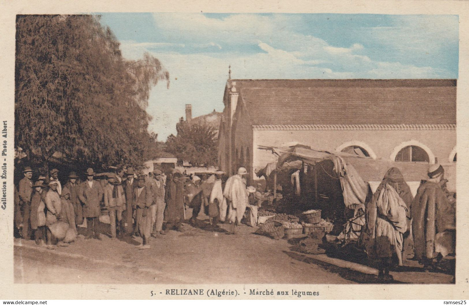 (265) CPA  Relizane  Marché Aux Légumes - Autres & Non Classés