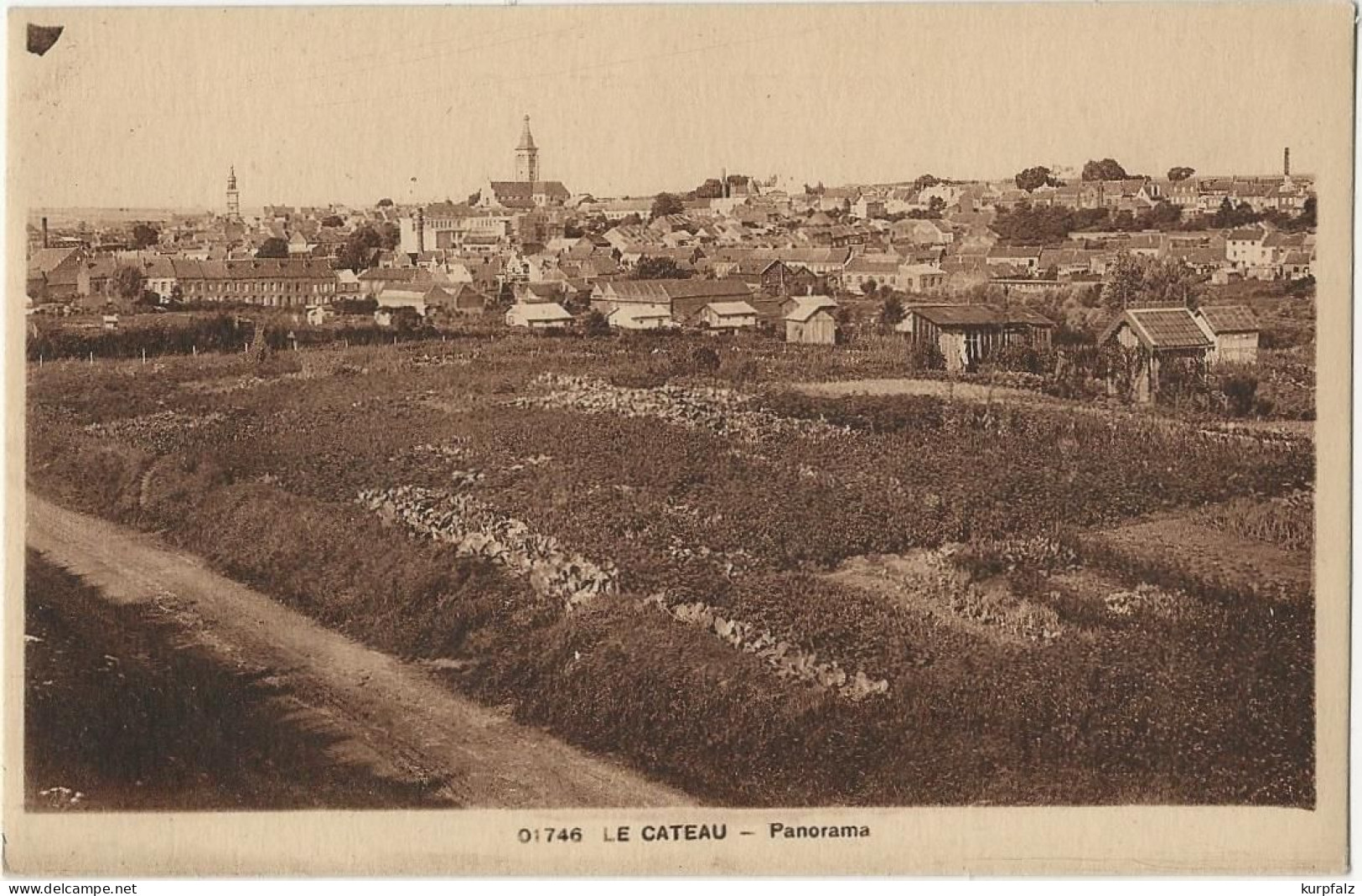 CPA Le Cateau-Cambrésis  -  Panorama, Non Circulé - Le Cateau