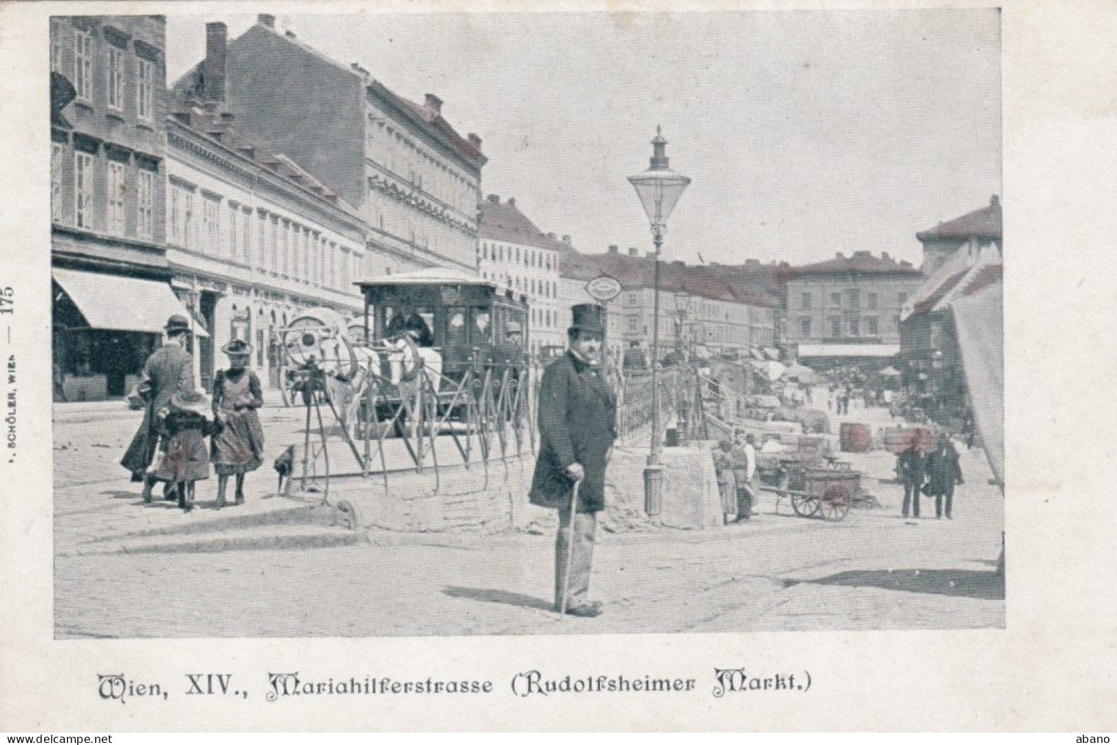 Wien 15. Bezirk: Mariahilferstraße - Rudolfsheimer Markt, Heute Schwendermarkt !!! - Altri & Non Classificati