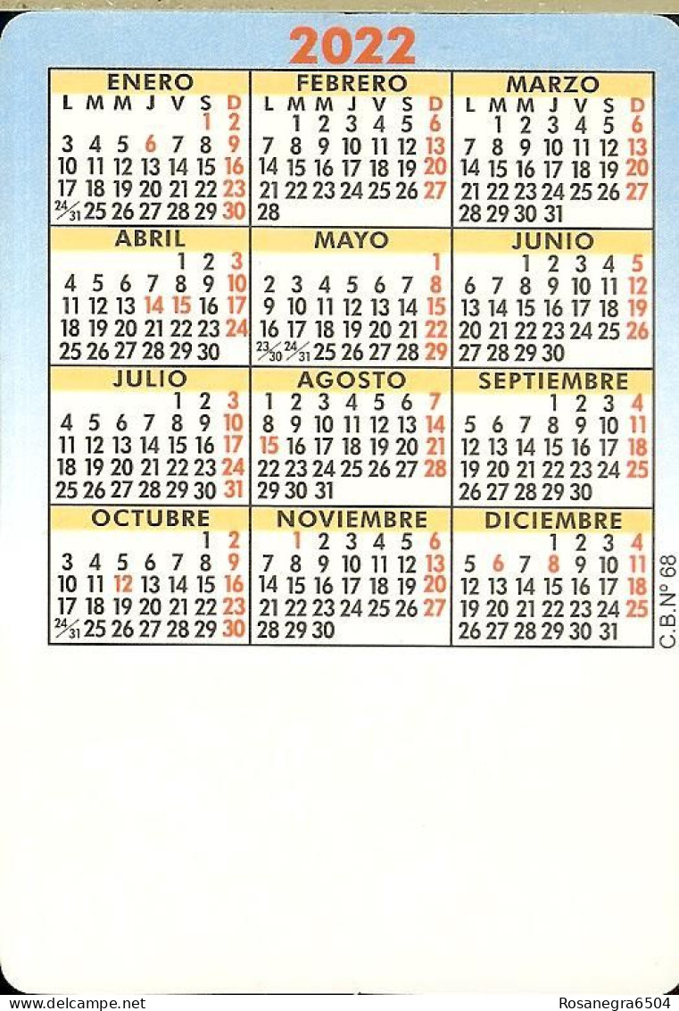 SPAIN POCKET CALENDAR - YEAR 2022 - SEXY GIRL - Kleinformat : 2001-...