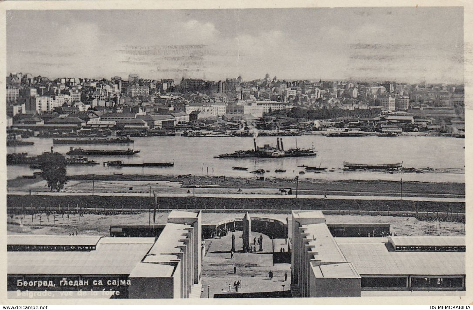 Beograd - Pogled Sa Sajma , International Fair Ground 1938 - Serbia