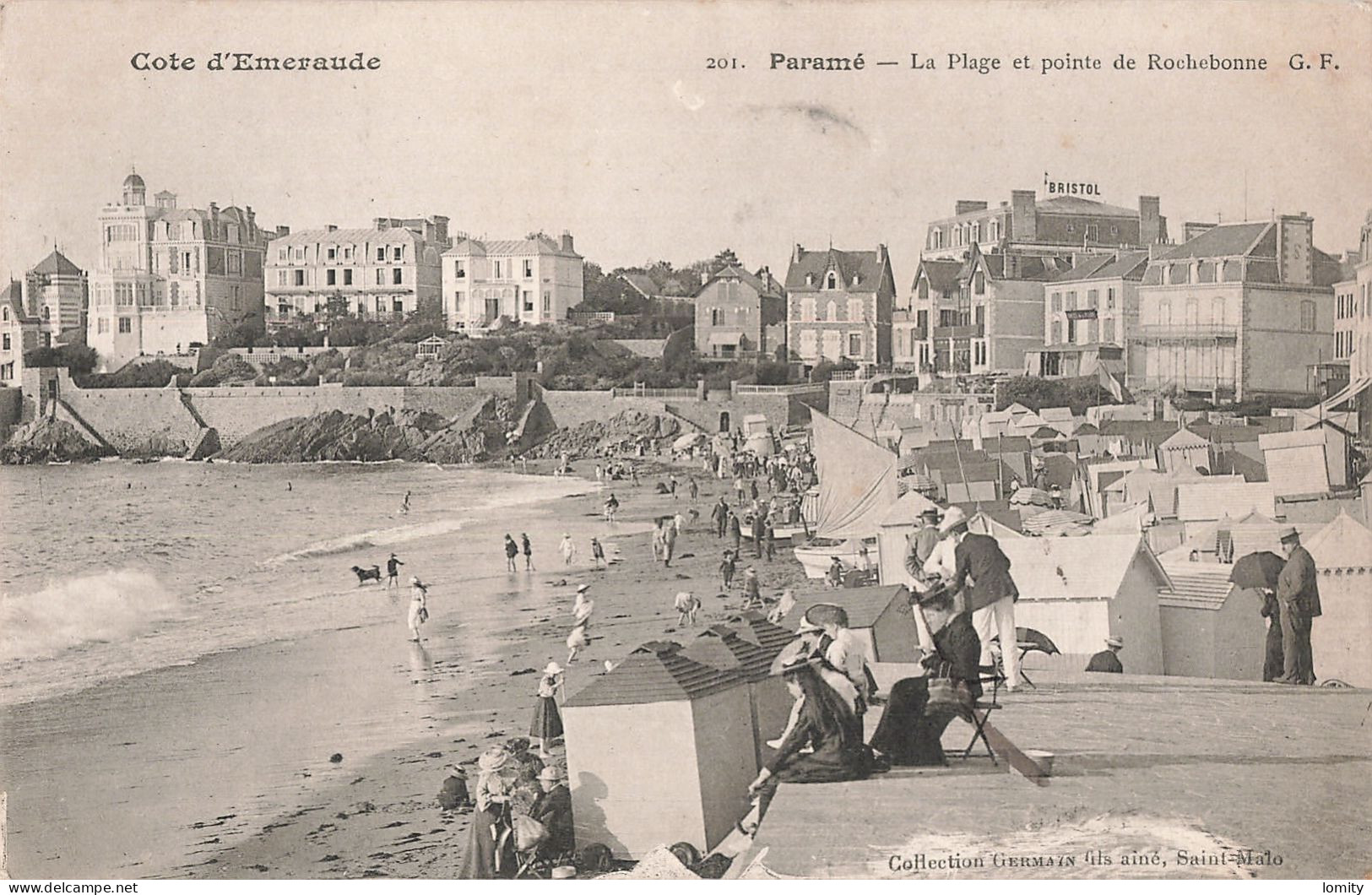 Destockage lot de 23 cartes postales CPA Ille et vilaine Saint Malo Cancale Paramé vedettes dinardaises Dinard