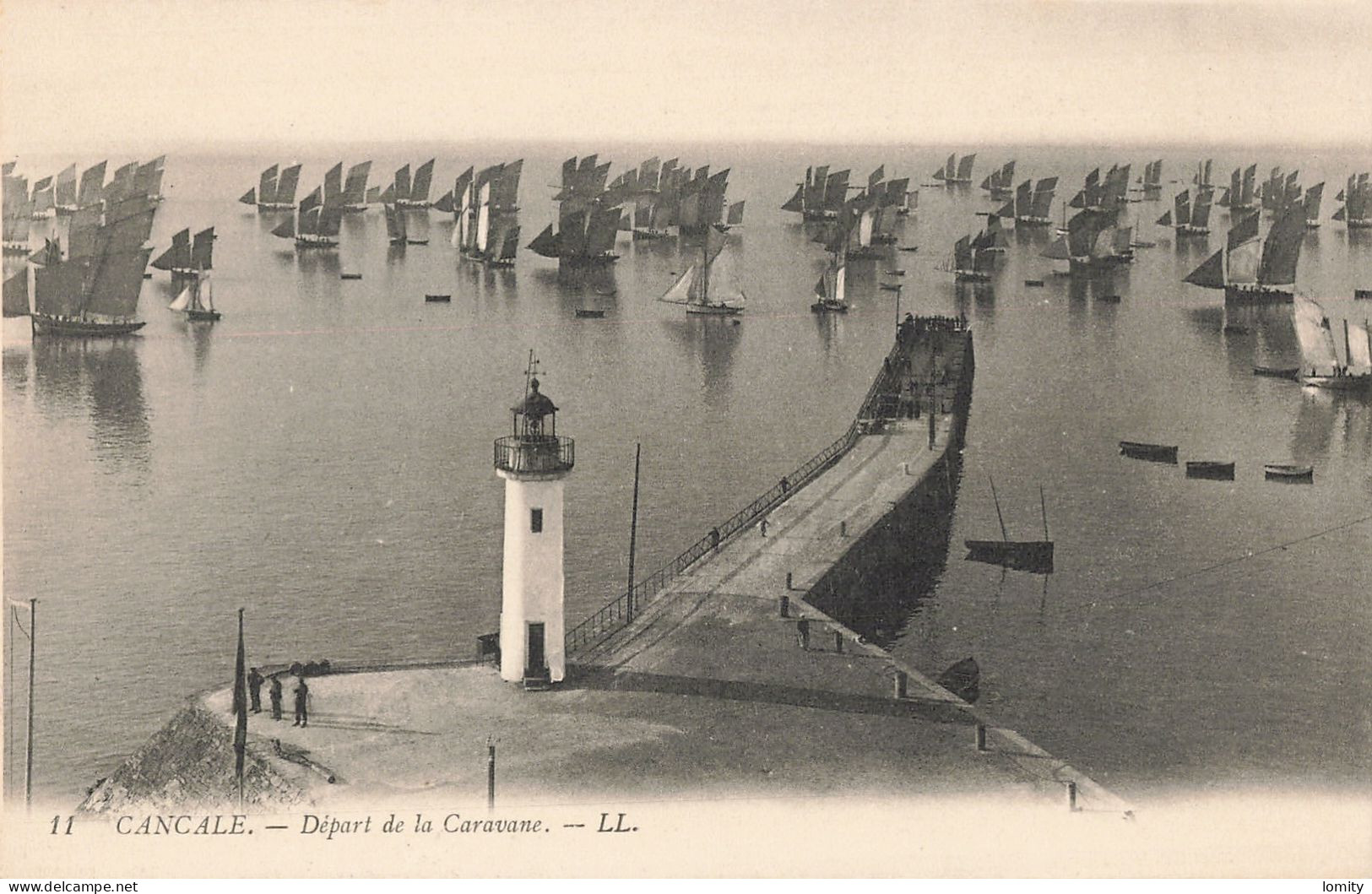 Destockage lot de 23 cartes postales CPA Ille et vilaine Saint Malo Cancale Paramé vedettes dinardaises Dinard