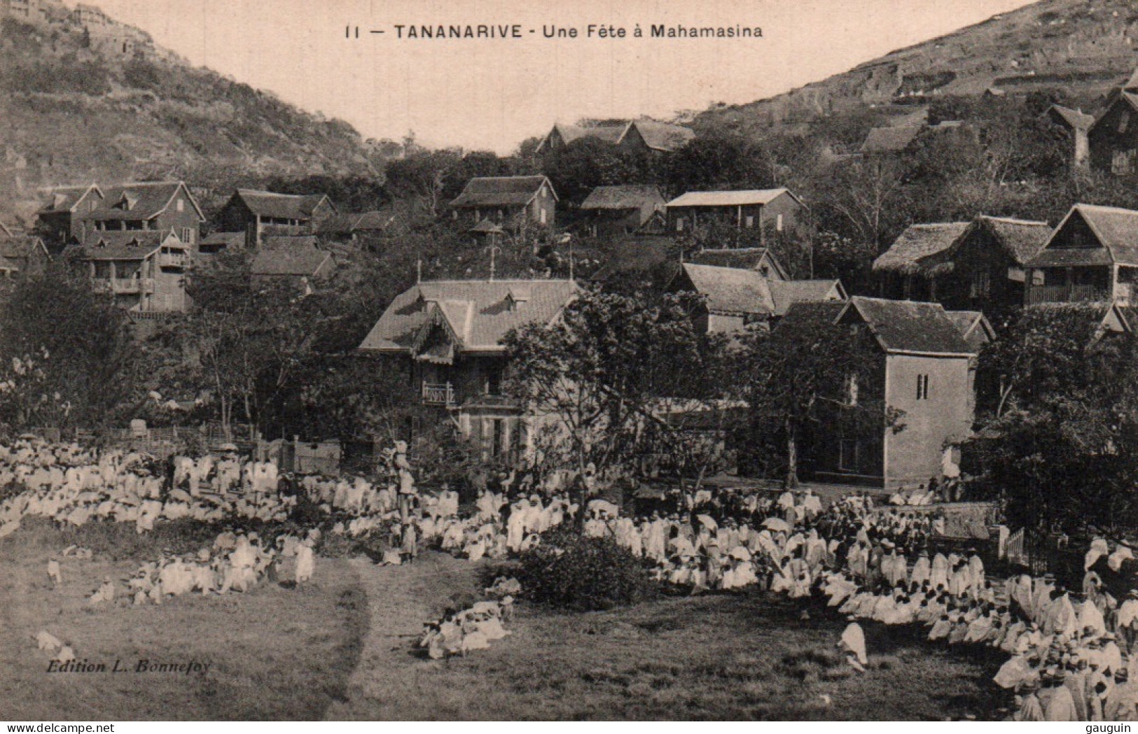 CPA - TANANARIVE - Fête à Mahamasina - Edition L.Bonnefoy - Madagaskar