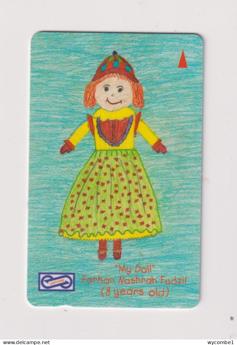 MALAYSIA -  My Doll Child Art GPT Magnetic  Phonecard - Malesia