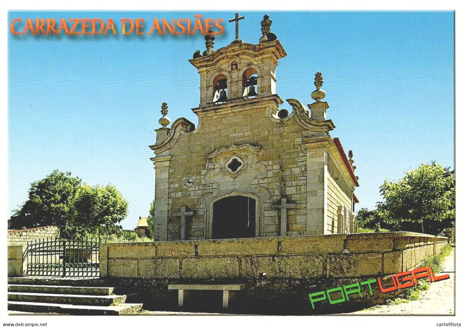 CARRAZEDA DE ANSIÃES - Igreja De Marzagão  ( 2 Scans ) - Bragança