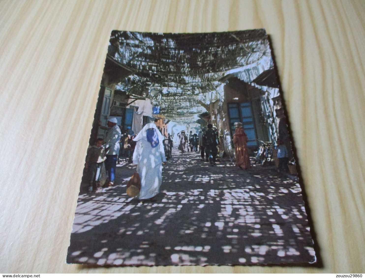 Marrakech (Maroc).Dans Les Souks - Carte Animée. - Marrakesh