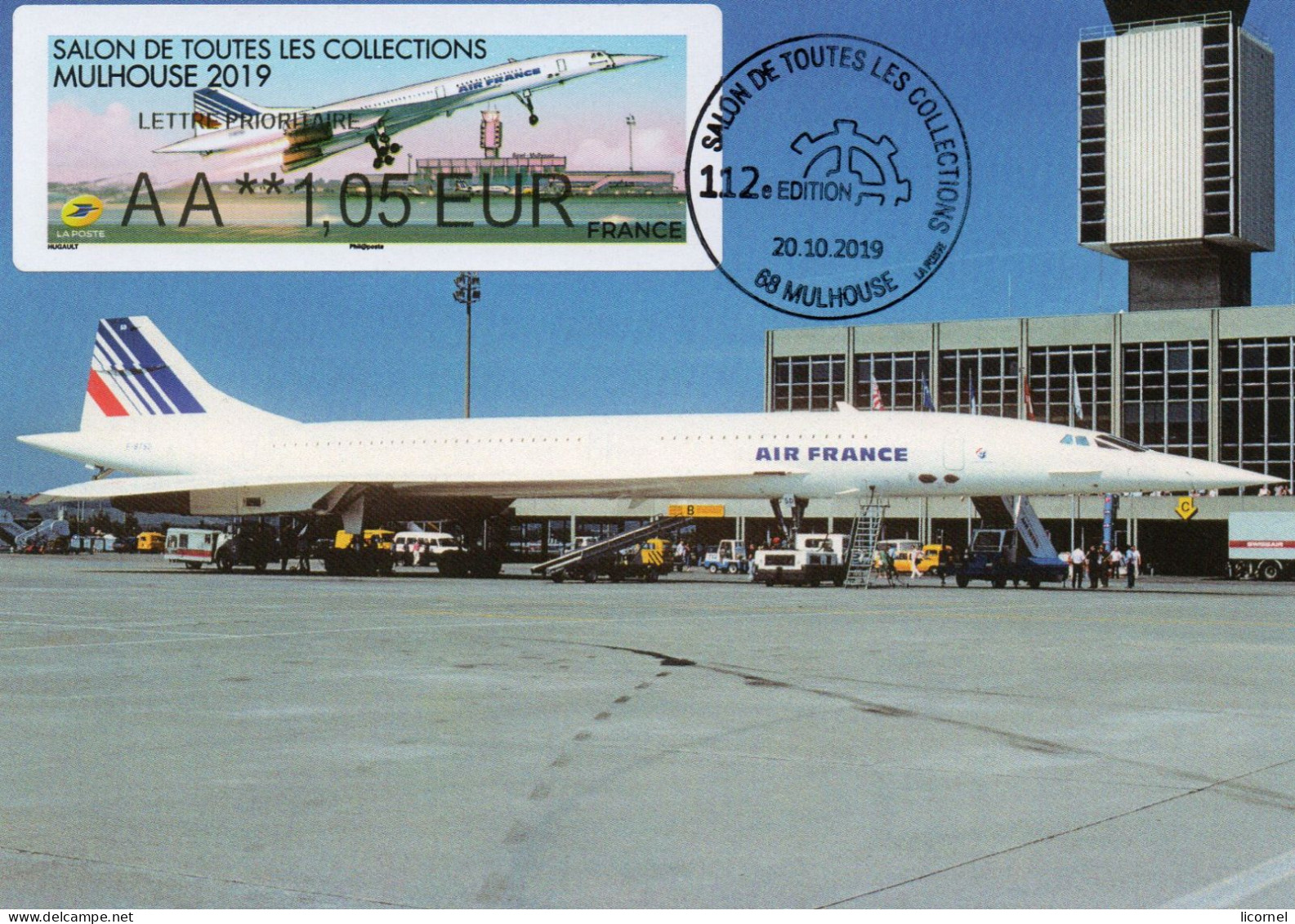 Carte Maxi  2019 : CONCORDE 101 - 2010-2019