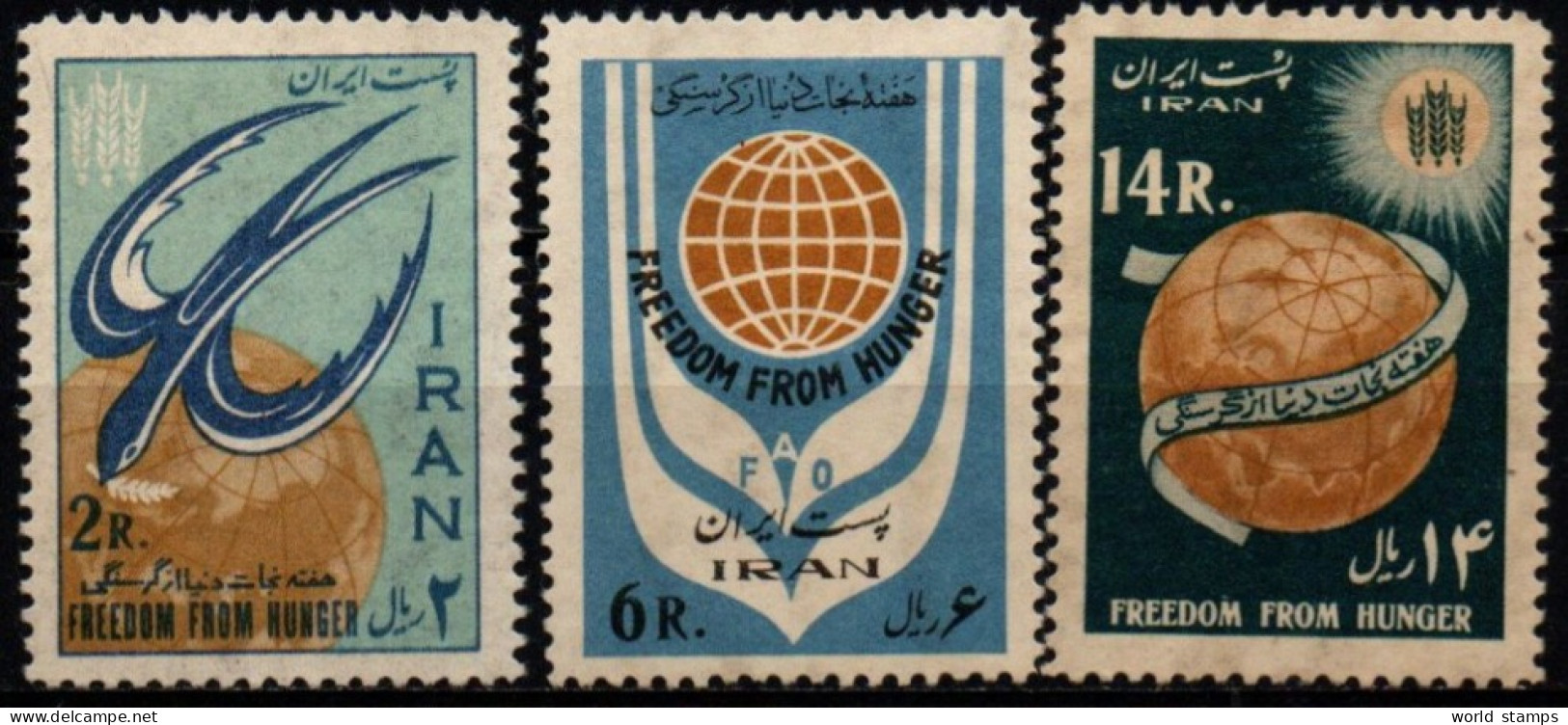 IRAN 1963 ** 2 SCAN - Irán