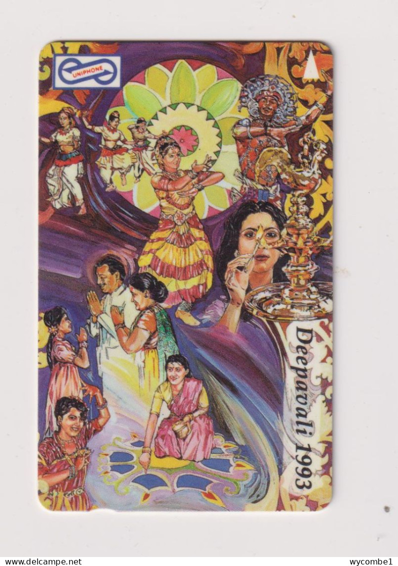 MALAYSIA -  1993 Deepavali GPT Magnetic  Phonecard - Maleisië