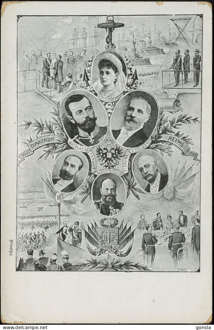 ALEXANDRA FEODOROVNA ET LES TSARS 1901 - Personnages Historiques