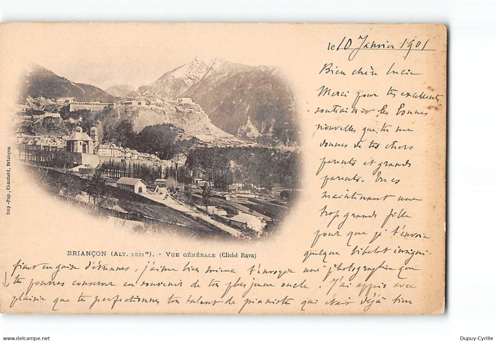 BRIANCON - Vue Générale - Très Bon état - Briancon