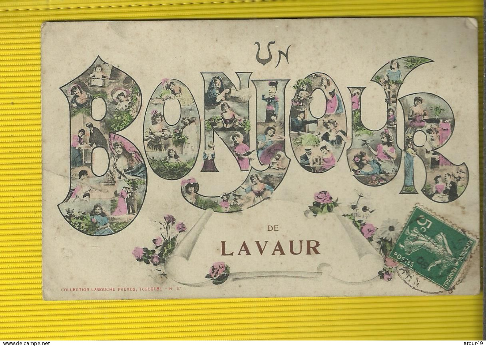 Un Bonjour De Lavaur 1908 - Lavaur