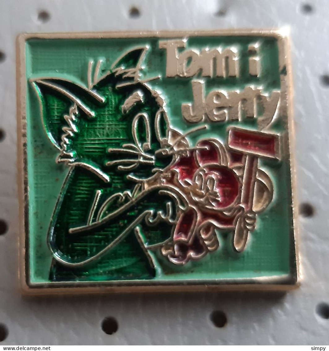 Tom And Jerry Cat Mouse Classic Cartoon Yugoslavia Pin - Stripverhalen