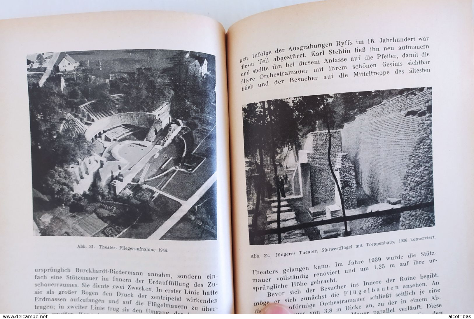 Fuhrer Durch Augusta Raurica  Rudolf Laur Belart Basel Bale 1948 Von Frobenius + Coupure Journal Basler Nachrichten - Oude Boeken