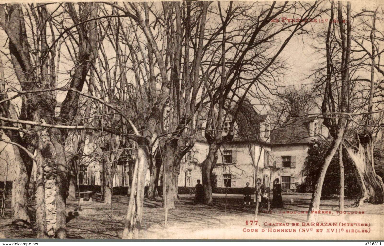 Chateau De Barbazan Cour D Honneur - Barbazan