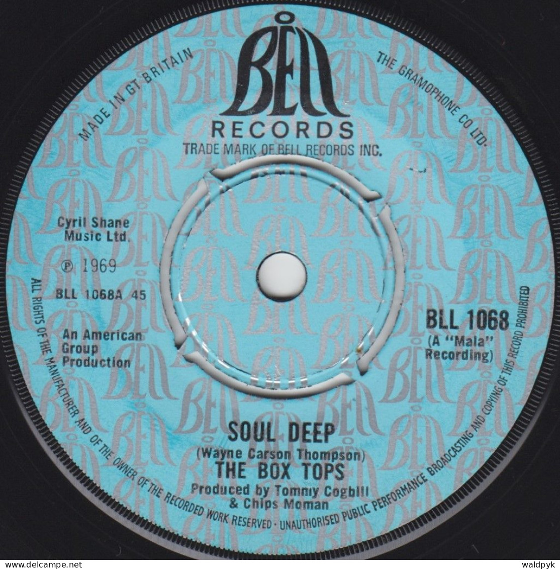 THE BOX TOPS - Soul Deep - Andere - Engelstalig