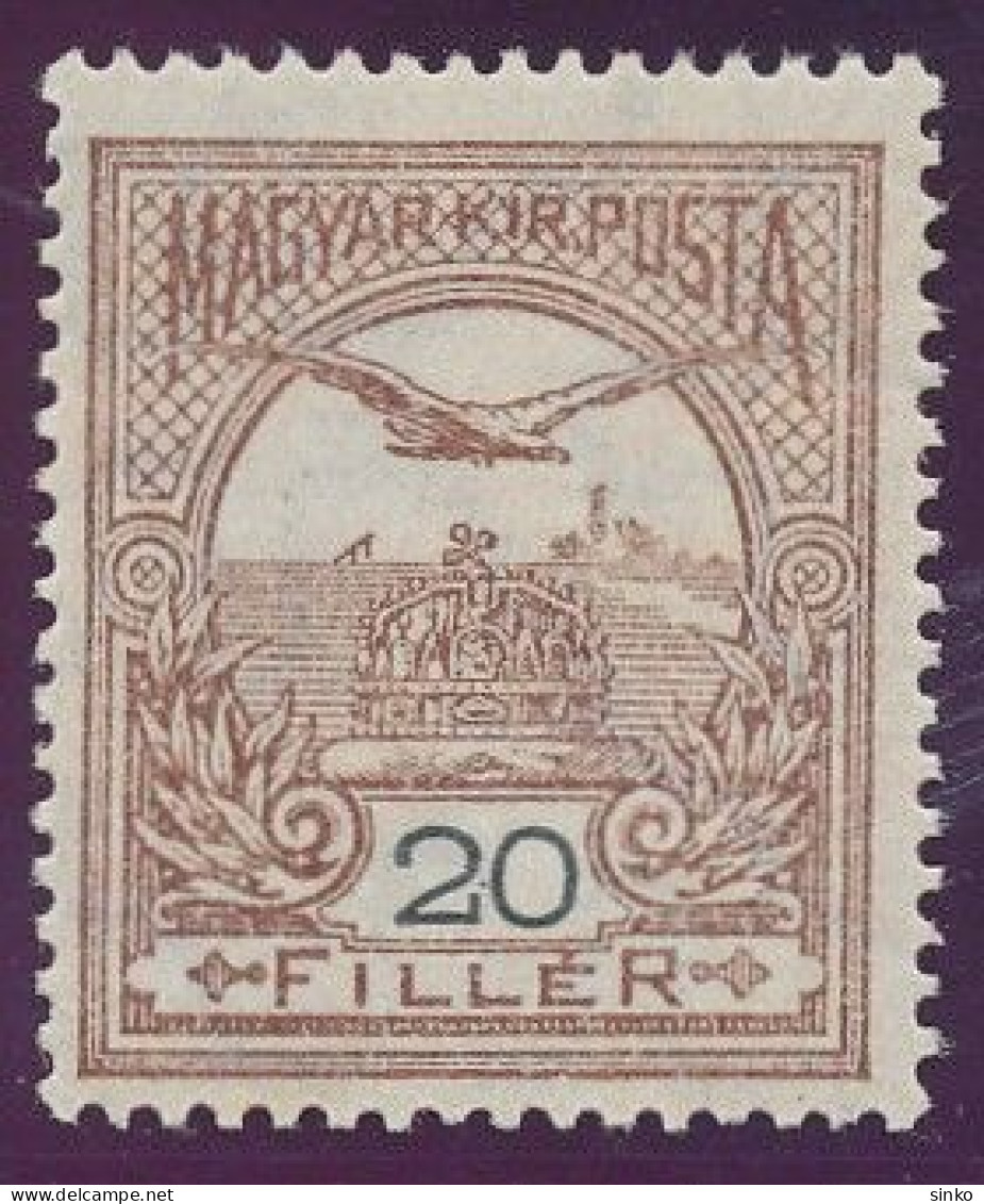 1913. Turul 20f Stamp - Gebraucht