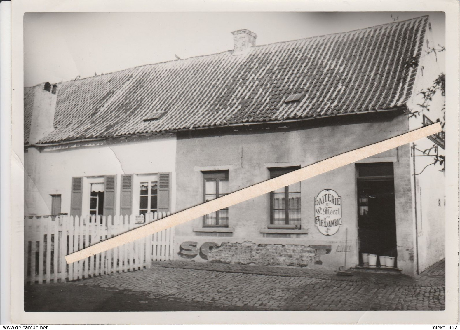 Ganshoren - Laiterie Dit " Pie Lambic " - Rue De L'Eglise ,  PHOTO   Format 18 X 13 Cm - Ganshoren