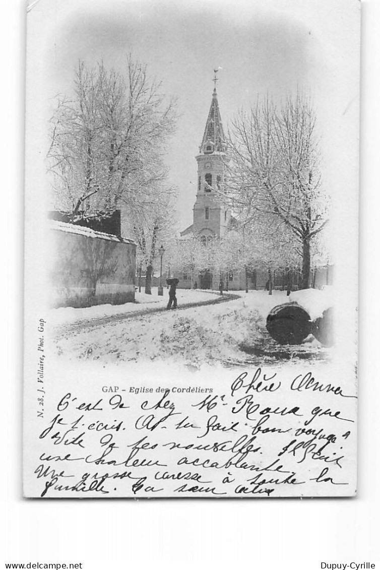 GAP - Eglise Des Cordeliers - Très Bon état - Gap