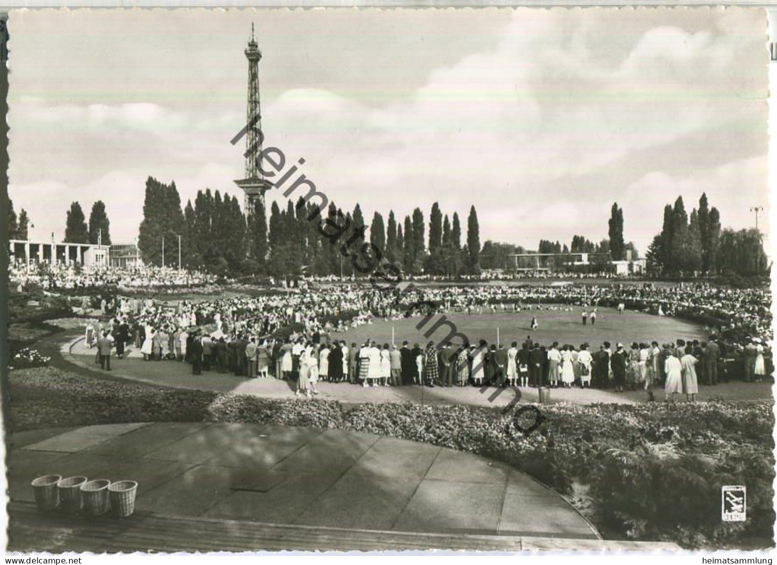 Berlin - Sommergarten Am Funkturm - Foto-Ansichtskarte - Verlag Klinke & Co Berlin-Tempelhof - Charlottenburg