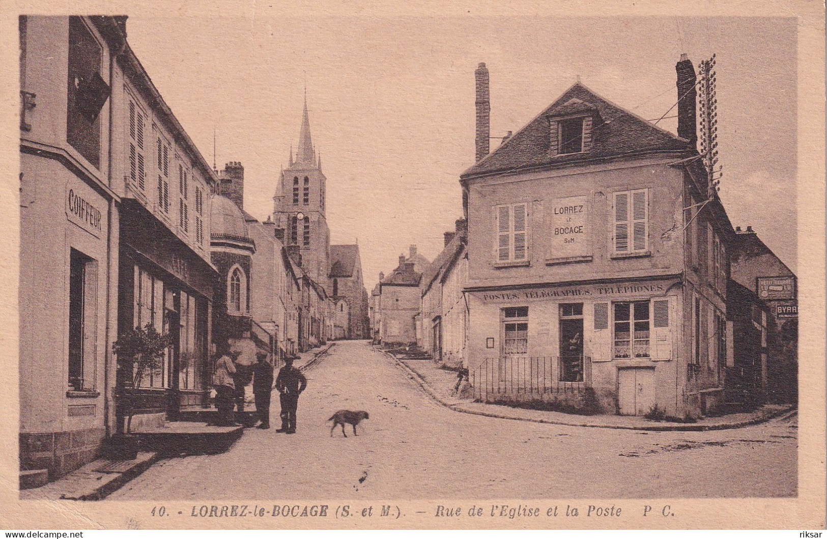 LORREZ LE BOCAGE(POSTE) - Lorrez Le Bocage Preaux