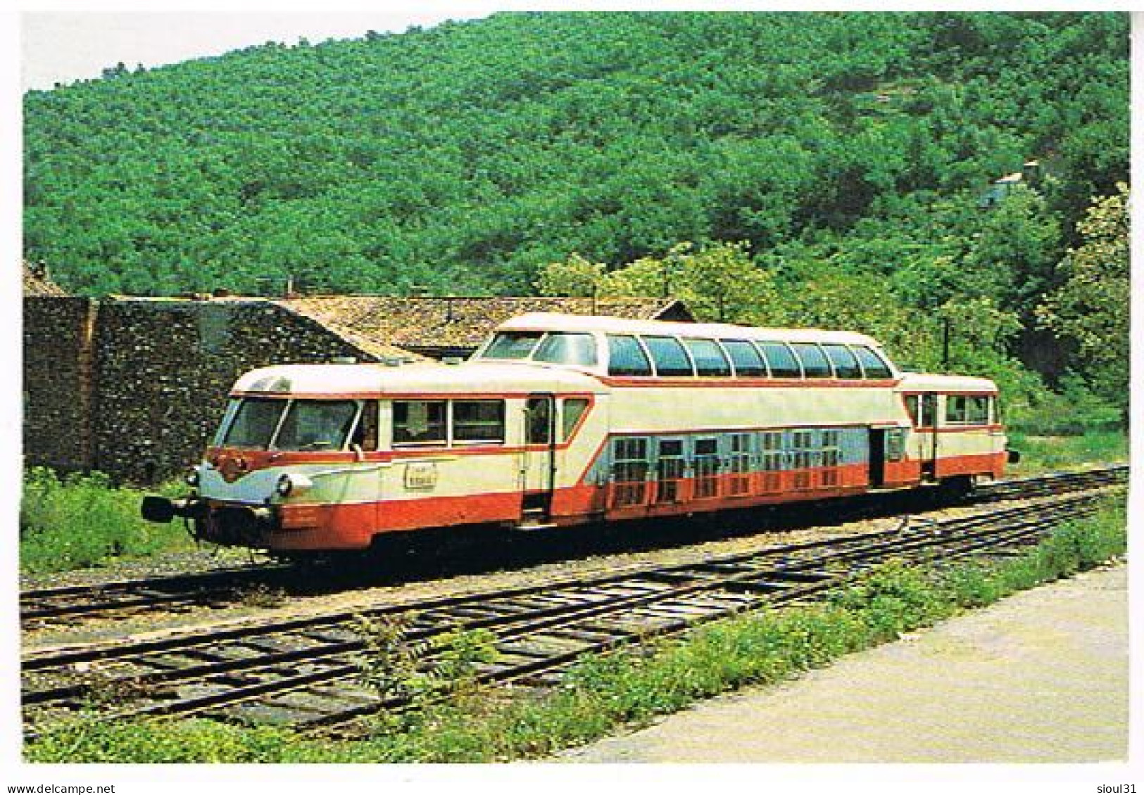 30  DE  SAINT JEAN DU GARD  LIGNE A ANDUZE AUTORAIL X 4206 - Saint-Jean-du-Gard