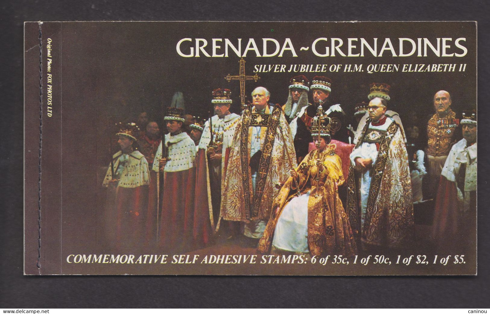 GRENADE GRENADINES CARNET  Y & T C 194 SILVER JUBILEE ELISABETH II 1997 - Grenade (1974-...)