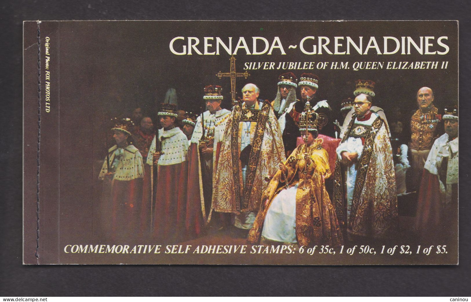 GRENADE GRENADINES CARNET  Y & T C 194 SILVER JUBILEE ELISABETH II 1997 - Grenada (1974-...)