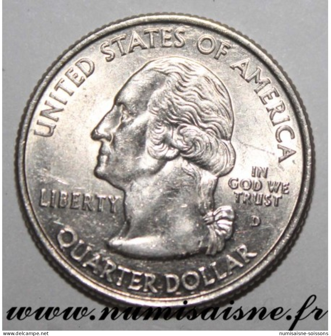 ETATS UNIS - KM 358 - 1/4 DOLLAR 2004 D - Denver - IOWA - SPL - 1999-2009: State Quarters