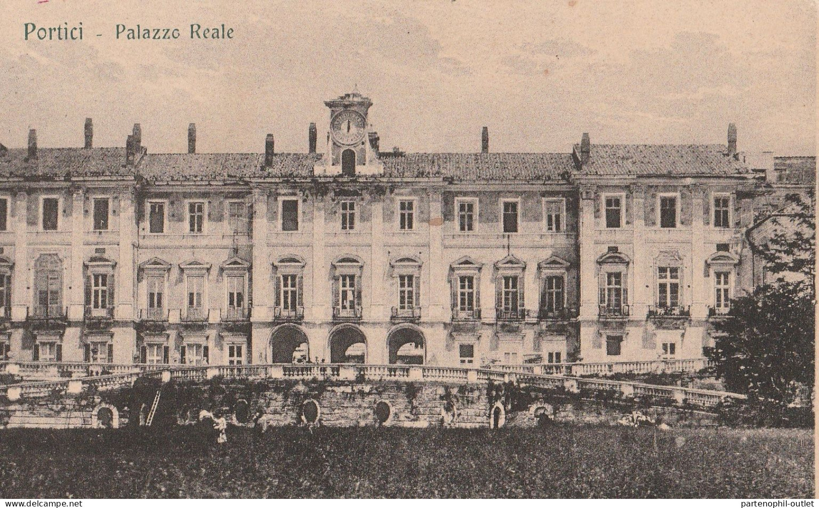 Cartolina - Postcard /  Viaggiata / Portici - Palazzo Reale - Portici