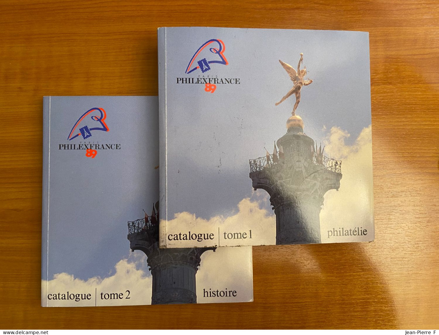 2 Catalogues PHILEXFRANCE 89 - Filatelistische Tentoonstellingen