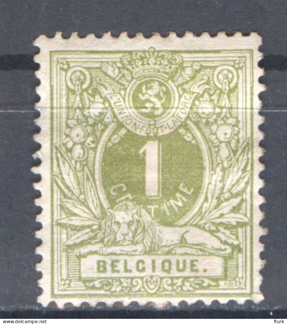 België OCB42 X Cote €19 (2 Scans) - 1884-1891 Leopold II.