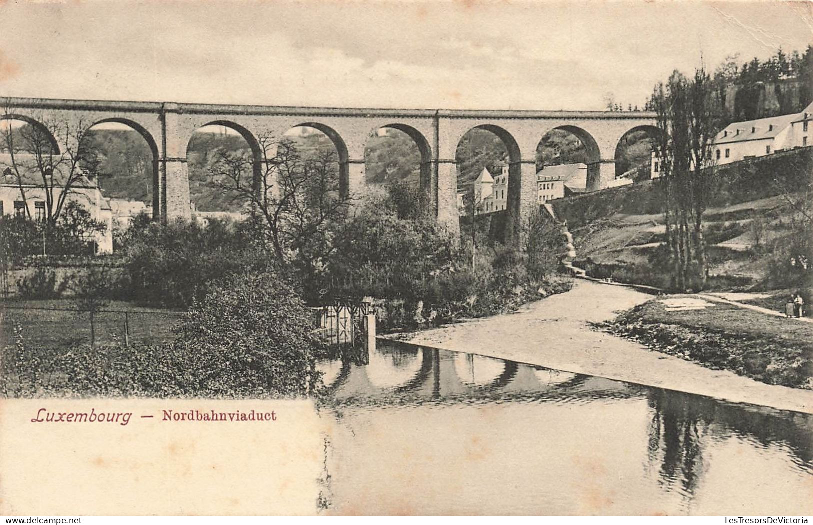 LUXEMBOURG - Nordbahnviaduct - Carte Postale Ancienne - Luxemburg - Stad