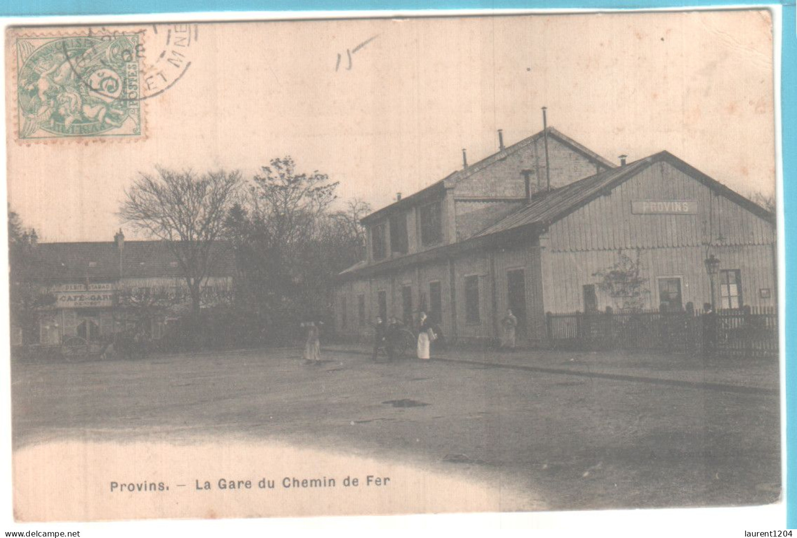 Provins La Gare De Chemin De Fer - Autres & Non Classés