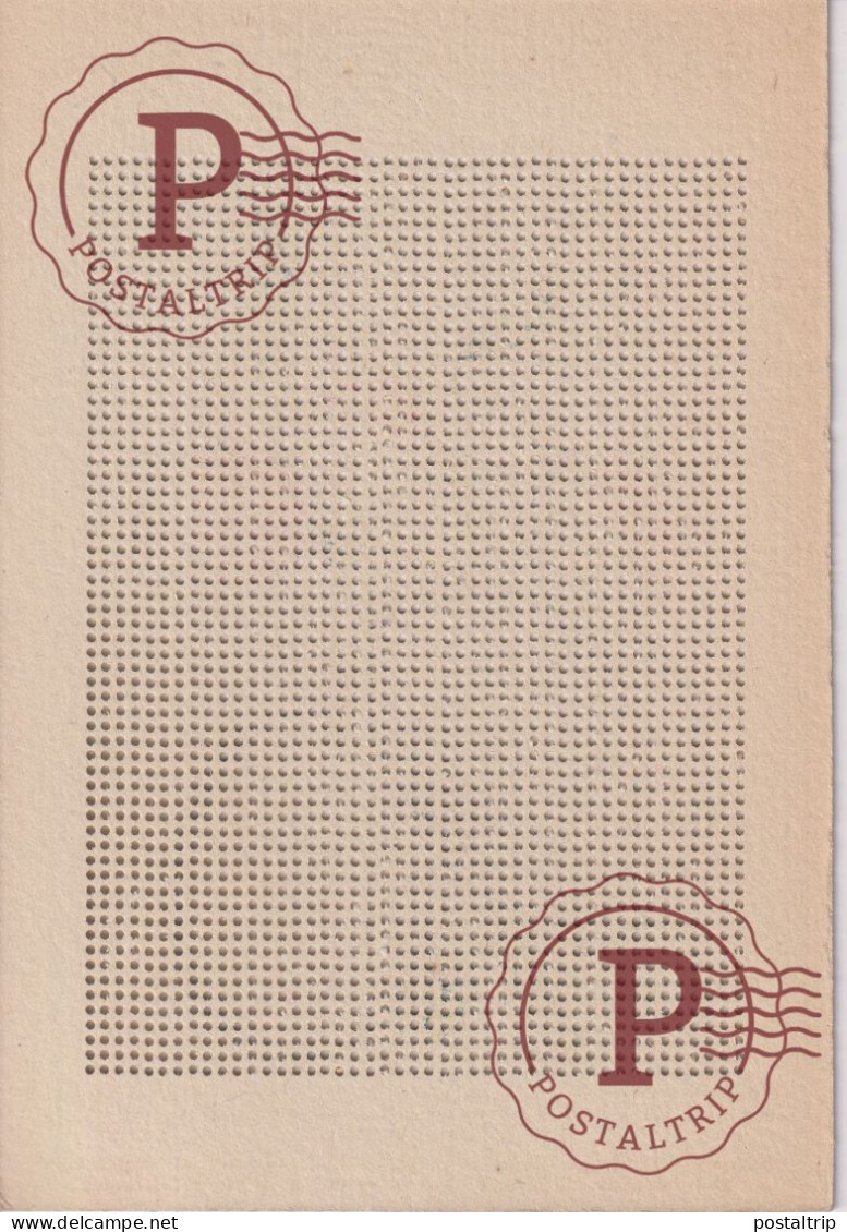 PUBLICIDAD. PUBLICITE. CAFE. EL CAFETO. MADRID. TARJETA PARA BORDAR. COFFEE. POSTCARD TO EMBROIDERY. - Werbepostkarten