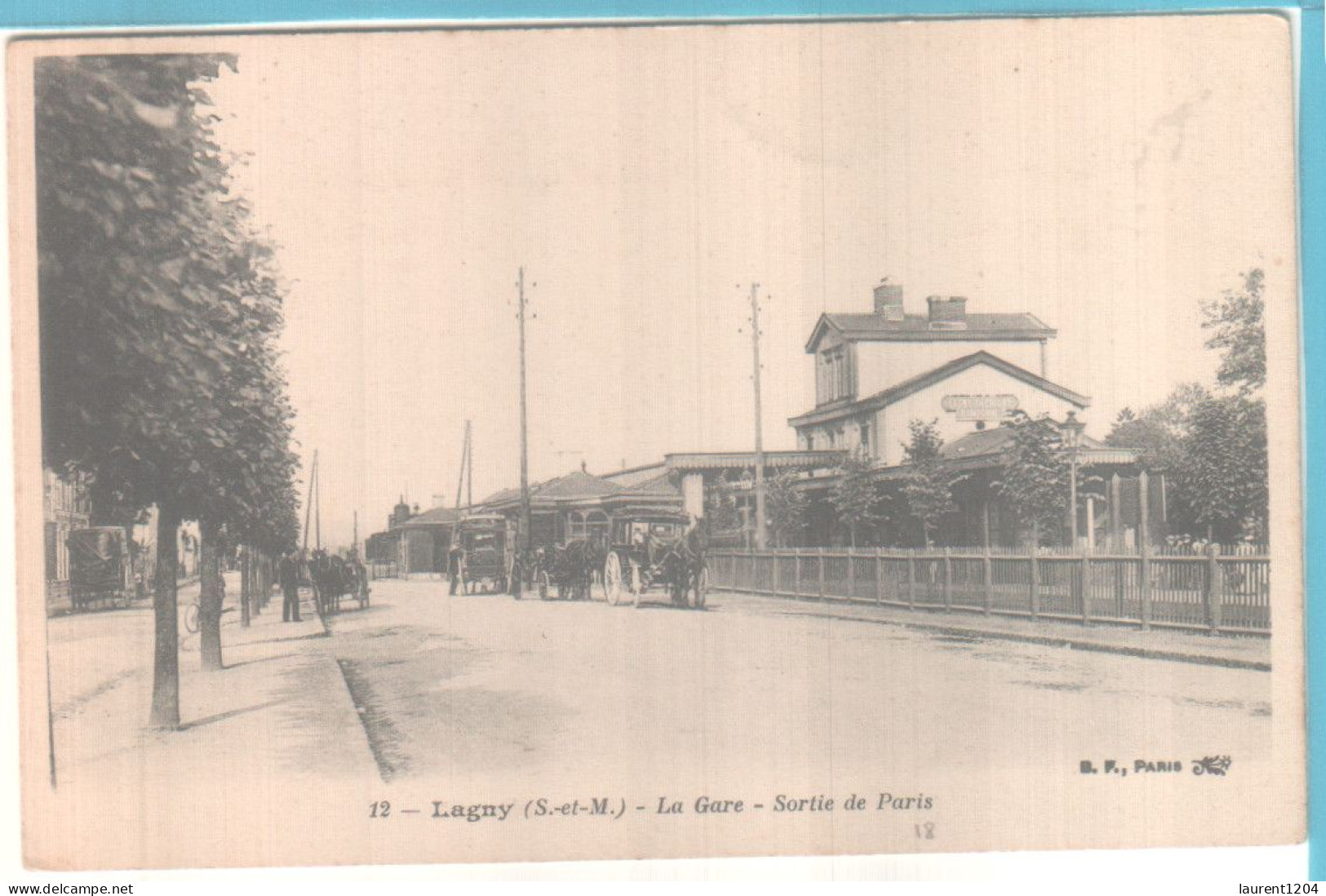 Lagny   La Gare  Sortie De Paris - Autres & Non Classés