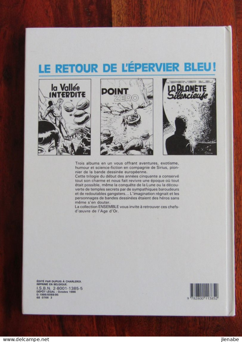 SIRIUS " Intégrale 3 Volumes De L'Epervier Bleu : " Territoires Interdits " - Otros & Sin Clasificación