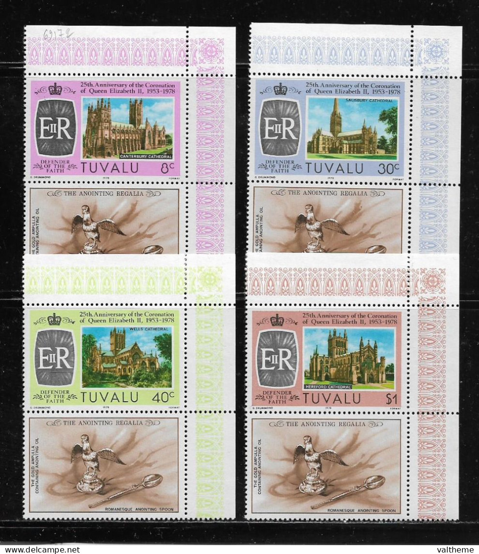 TUVALU  ( DIV - 372 )   1978  N° YVERT ET TELLIER  N°  69/72   N** - Tuvalu