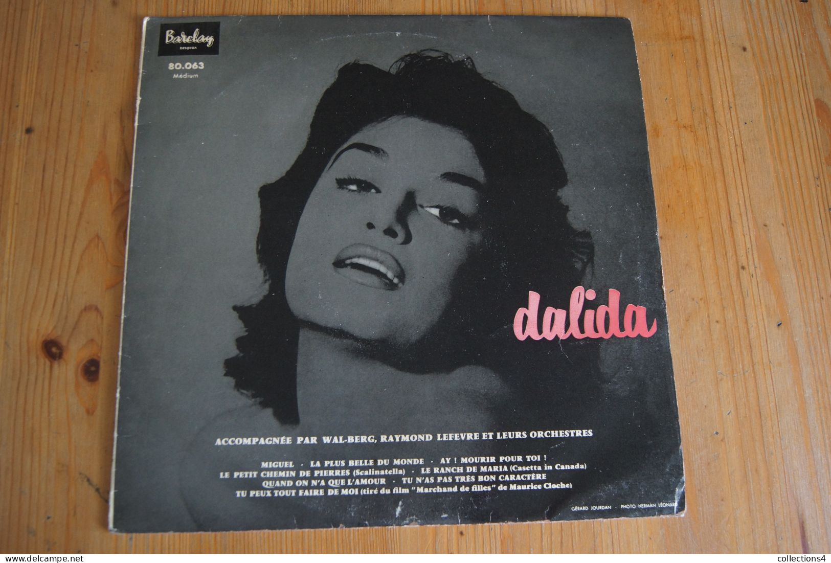 DALIDA MIGUEL 25 CM 1957 VALEUR+ - Sonstige - Franz. Chansons